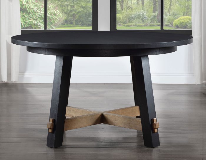 Aubrey 54″ Round Dining Table-Chairs