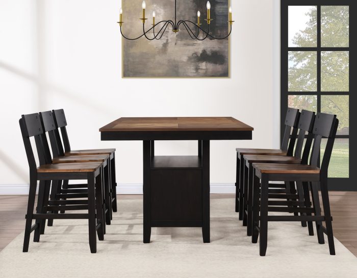 Bermuda 6-PIece Counter Dining Table & Counter Chair