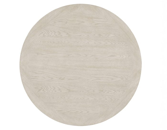 Darcy 42″ Round Dining Table & Chairs, Mint Green and Washed Linen Finish