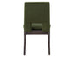 Evan 78-96-inch Table with Green Velvet Chairs