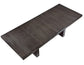 Evan 78-96-inch Table with Green Velvet Chairs