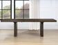 Evan 78-96-inch Table with Green Velvet Chairs
