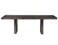 Evan 78-96-inch Table with Green Velvet Chairs