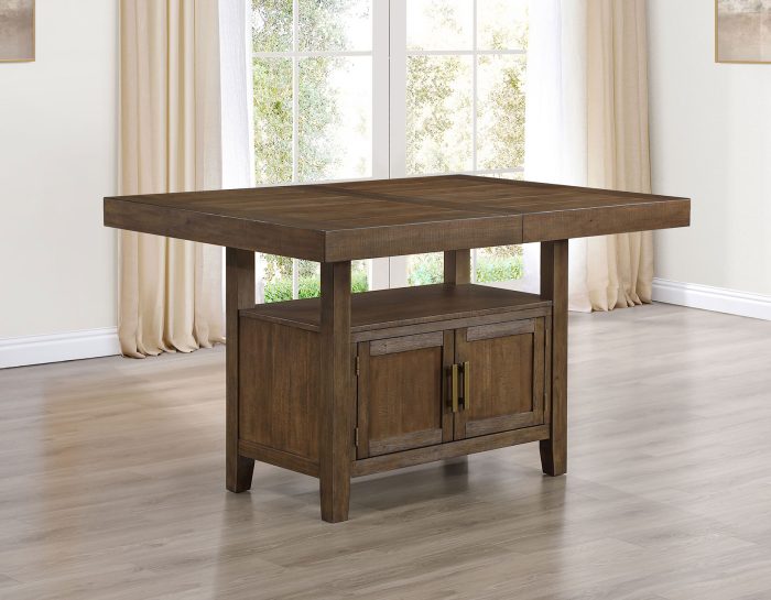 Garland Counter Dining Table & Chairs (60-80" Counter Table with 20" Leaf)