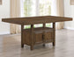 Garland Counter Dining Table & Chairs (60-80" Counter Table with 20" Leaf)