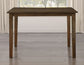 Joplin 5-Piece Counter Dining Set, Walnut Finish