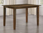 Joplin 5-Piece Counter Dining Set, Walnut Finish