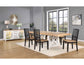 Magnolia 7-Piece 72-108-inch Dining Set (Table & 6 Side Chairs)