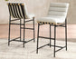 Nicco 30"-inch Eggshell Bar Chair