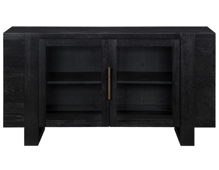 Reid 60″ Server/TV Stand Black Finish