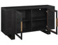 Reid 60″ Server/TV Stand Black Finish