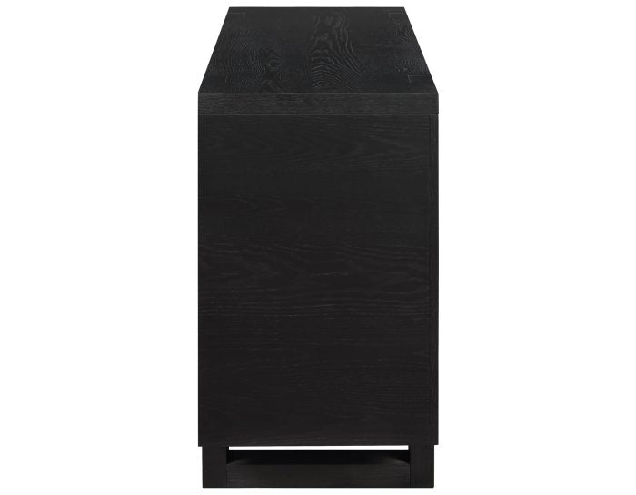 Reid 60″ Server/TV Stand Black Finish