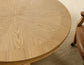 Rylie Game Dining Table & Chairs, Natural Finish