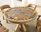 Rylie Game Dining Table & Chairs, Natural Finish