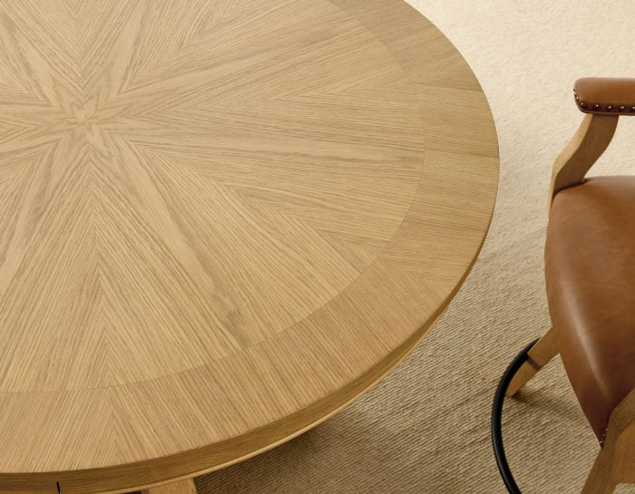 Rylie Gamet Counter Table & Counter Chairs, Natural Finish
