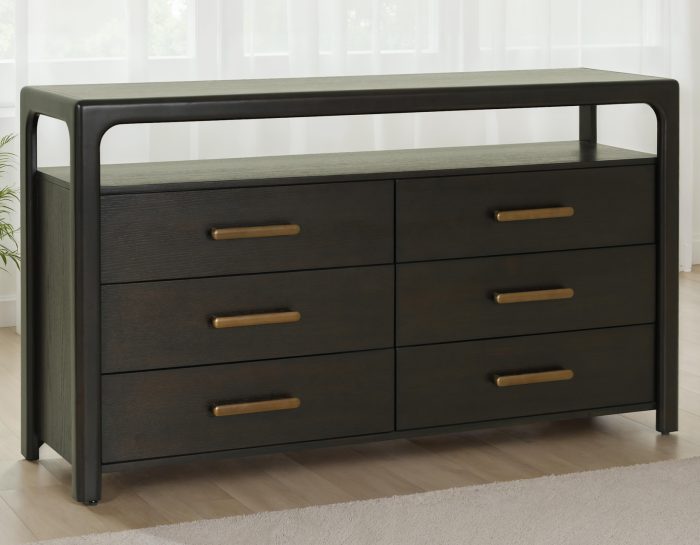 Sigmund Queen Bed-King Bed-Chest-Nightstand-Dresser-Mirror