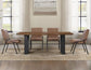 Tucson Dining Table 78″  & Chairs