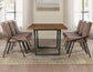 Tucson Dining Table 78″  & Chairs
