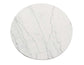 Xena 52-inch Round 5-Piece White Marble Dining Set