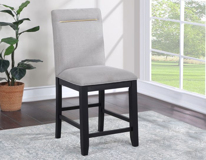 Yves Storage Counter Dining Table & Counter Chairs