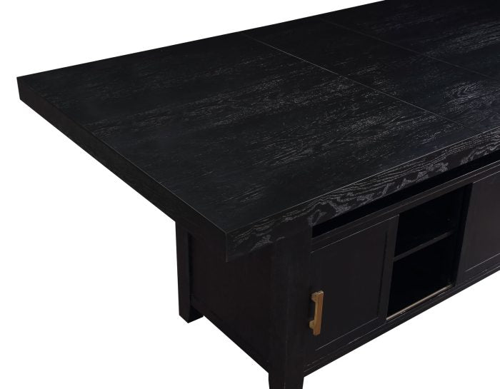 Yves Storage Counter Dining Table & Counter Chairs