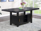 Yves Storage Counter Dining Table & Counter Chairs