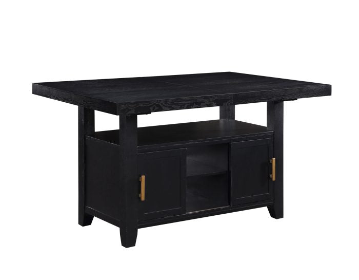 Yves Storage Counter Dining Table & Counter Chairs