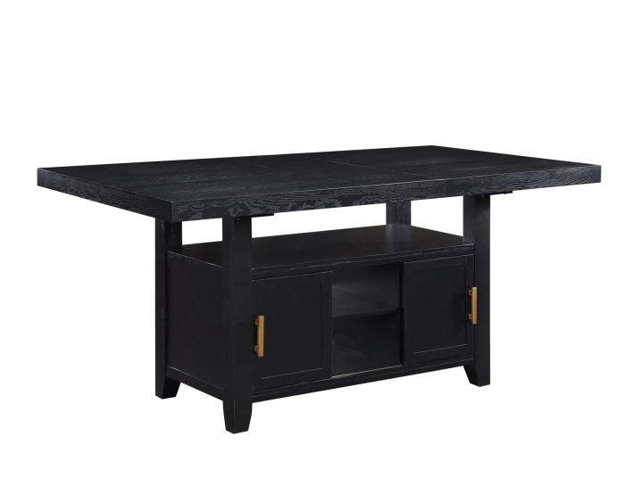 Yves Storage Counter Dining Table & Counter Chairs