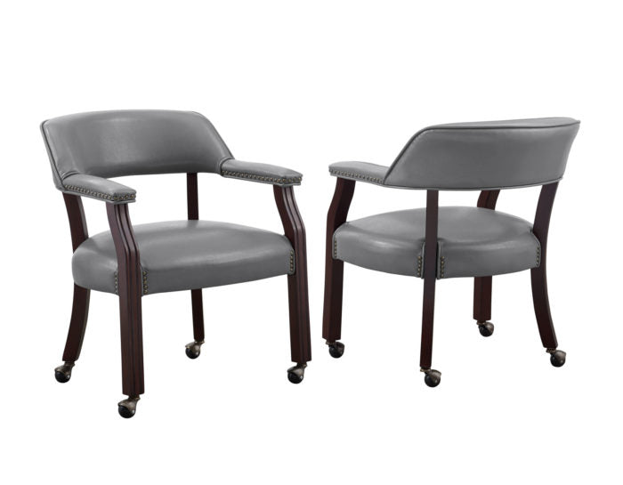 Tournament Game Table and Chairs, Gray