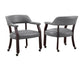 Tournament Game Table and Chairs, Gray