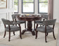 Tournament Game Table and Chairs, Gray
