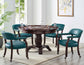 Tournament Game Table and Chairs, Teal