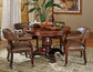 Tournament, Game Table and Chairs, Brown