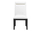 Yves 5pc Dining Set (Table & 4 White Performance Side Chairs)