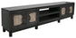 Consala Black Finish 93” TV Stand