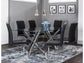 Mantis Dining Table & Chairs Available in Grey, White & Black