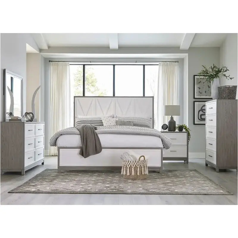 Palmetto Heights Bed, Dresser, Mirror, Chest & Nightstands