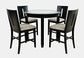 Black Counter Table Set