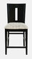 Black Counter Table Set