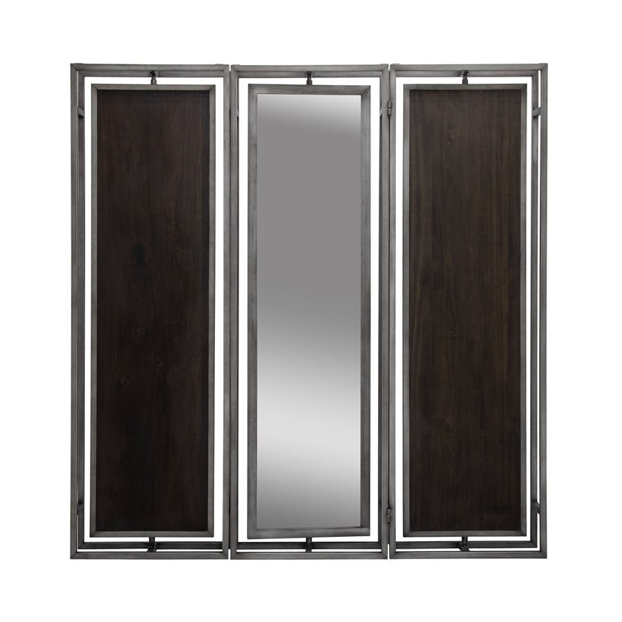 Miret Mirror Room Divider