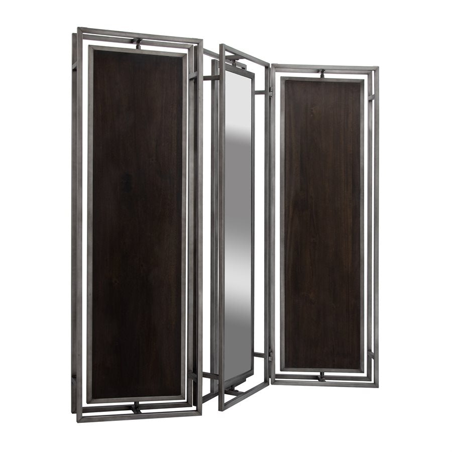 Miret Mirror Room Divider