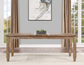 Riverdale 64-80 inch Dining Table & Upholstered Side Chairs