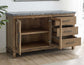 Grayson Marble Top Counter Storage Dining Set