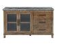 Grayson Gray Marble Top Server