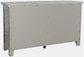 Gray 4 Door Low Cabinet