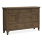 Roxbury Manor King Bed, Dresser, Mirror, Chest & 2 Nightstand Set