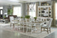 Dame Dining Table  & Host Chairs
