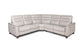 Jersey Dual Power Top-Grain Leather 5pc Sectional