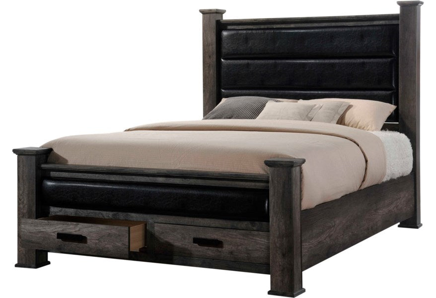 Nathan Storage Bed Dresser Mirror Chest & Nightstands